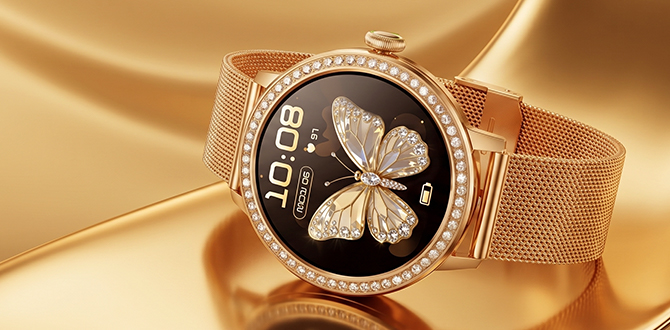 oraimo Watch Muse Smart Watch OSW-833N-ROSEGOLD